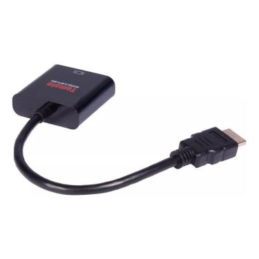 Imagem de Cabo Conversor Hdmi Para Vga Femea Pc Ps4 Projetor Notebook