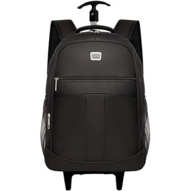 Imagem de Mochila Rodinhas 40 Litros Puxador Refor?ado Executiva Escolar e trabalho