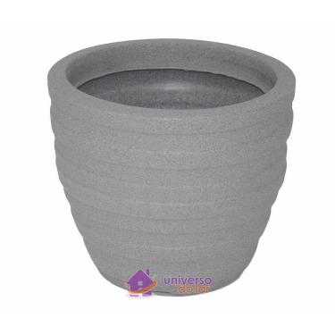 Imagem de Vaso Inca Tramontina Basic Em Polietileno Cimento 24 Cm Tramontina
