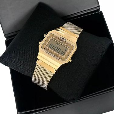 Imagem de Relógio Casio  Unissex Dourado Vintage A700wmg-9Adf
