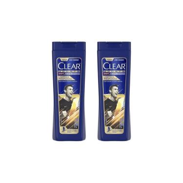 Imagem de Shampoo Clear 200Ml Limpeza Profunda-Kit C/2Un