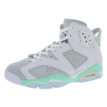 Imagem de Jordan Tênis feminino Air Jordan 6 WMNS DQ4914 103 Espuma de menta - Tamanho, Branco/platina pura/espuma menta, 34