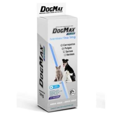 Imagem de DogMax Plus - Ação 4 em 1 - Remédio para pulgas, carrapatos, vermes e sarna 48 Comprimidos 5kg