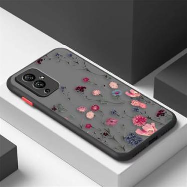 Imagem de Capa de telefone fosca para Oneplus 10 9 8T 8 7 7T 6 6T 5 5T PRO NORD CE 2 N10 N100 5G Capa lindas flores coloridas, SFBLA02, para Oneplus 8PRO