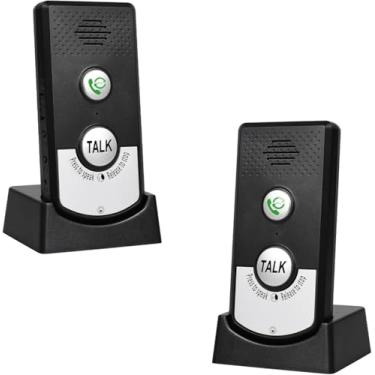 Imagem de Intercomunicador de voz bidirecional, intercomunicador de longo alcance, instalação fácil de segurança doméstica, de interfone interno e externo, adequado para escritório