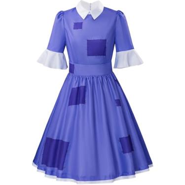 Imagem de Roupa infantil de circo digital cosplay adulto desenho animado Ragatha roupas de circo digital vestido patch