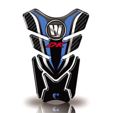 Imagem de Protetor De Tanque Adesivo Moto Haojue Dk  Azul - Cobra Motoparts, Azu