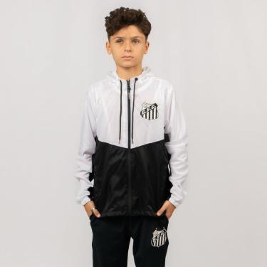 Imagem de Jaqueta Santos Oficial Corta Vento Nylon Juvenil