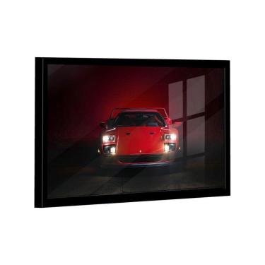 Imagem de Quadro Ferrari F40 Vermelha Frente Br Artes