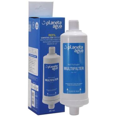 Imagem de Filtro Refil Multifilter Purificadores Rosca ou Engates 1/2  - Planeta
