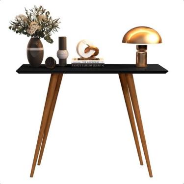 Imagem de Mesa Buffet Apardor Classic Para Sala Com Pés Em Madeira - RDS Varieda
