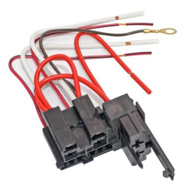 Imagem de Porta Relé Auxiliar Mini Duplo 12 Vias - TC312.0872 - TC Chicotes