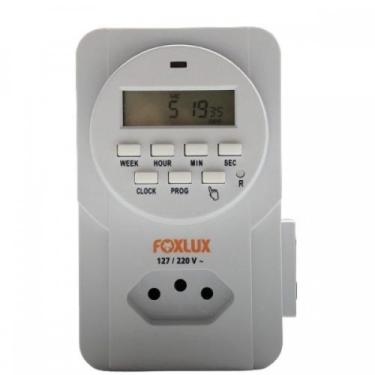 Imagem de Timer plug in temporizador digital bivolt foxlux 16.02