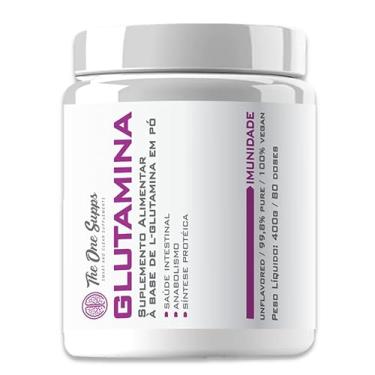 Imagem de Glutamina Pura 400g Vegan (L-Glutamina) - 80 doses - The One Supps