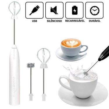 Imagem de Alimentos Usb: Mini Mixer Batedor Portátil E Recarregável - Goldenmix