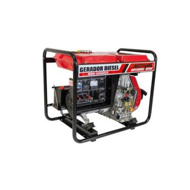 Imagem de Gerador Diesel 5 KVA Mono 110/220V 60Hz MDG-5000CLE Motomil