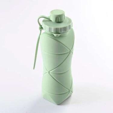 Imagem de Garrafa Retrátil 600ml Leve Ideal Para Academia E Viagens - BIVENA