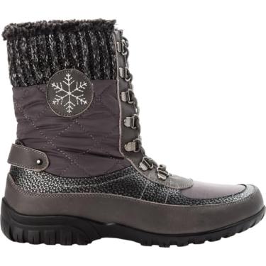 Imagem de Propet Bota de neve feminina Delaney Frost, Cinza, 6 X-Wide