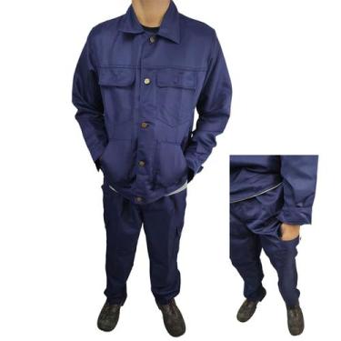 Imagem de Conjunto Uniforme Profissional EPI Obra Segurança do Trabalho Construç
