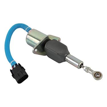 Imagem de Solenoide de desligamento de 12V compatível com/substituição para Komatsu PC360-7 3930233, SA-4335-12 12V