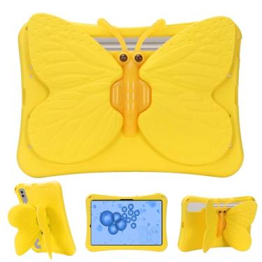 Imagem de Capa infantil para Samsung Galaxy Tab S10+ Plus/S9 FE+ Plus/S9 Plus/S8 Plus/S7 Plus/S7 FE 12,4 polegadas, linda capa à prova de choque com suporte de borboleta para Galaxy Tab S10+/S9