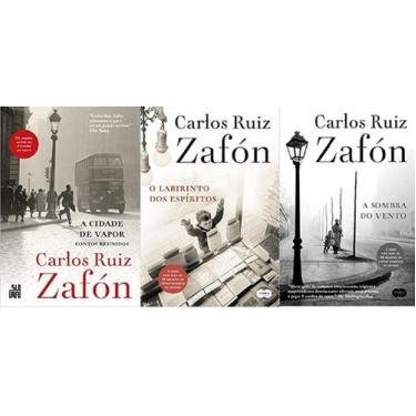 Imagem de KIT 3 LIVROS Carlos Ruiz Zafón A cidade de vapor + O labirinto dos esp
