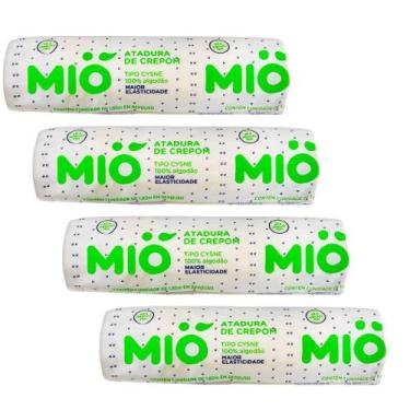 Imagem de Kit 4 Atadura de Crepom Mió Tipo Cysne 10cm x 1,80m com 1 Unidade