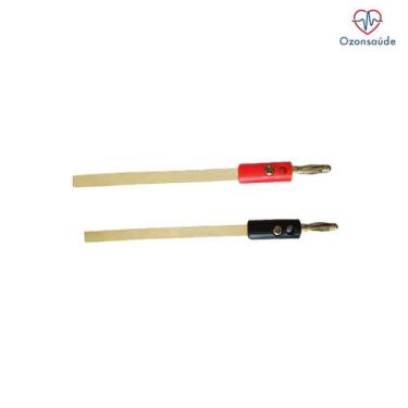 Imagem de Eletrodo de Prata Pura c/ Conector 1000 Gerador de Prata - 2 Un - OZON