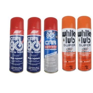 Imagem de Desengripante Descarbonizante TBI Limpa Contato Car 80 - Sun