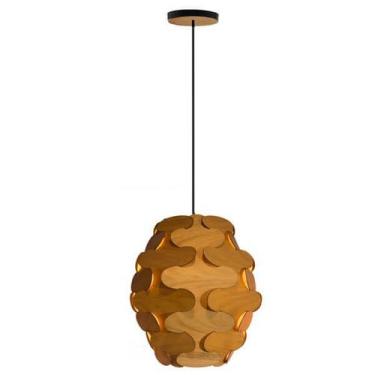 Imagem de Lustre Pendente em Madeira - IPA - Trybo Design