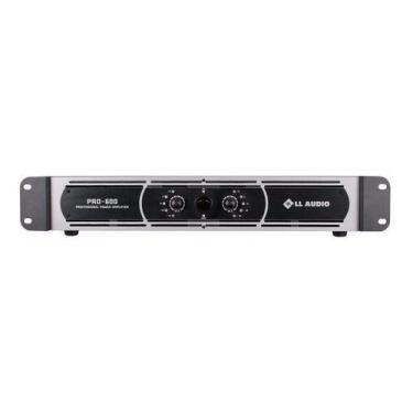 Imagem de Amplificador Potência Ll Audio Pro 600 Classe D 150w Rms - Cinza-escur