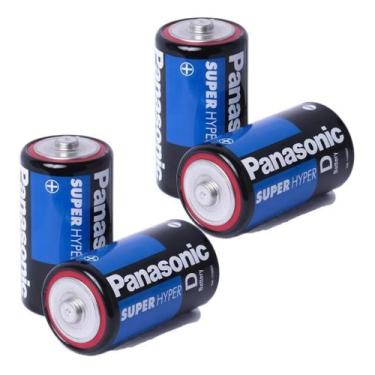 Imagem de 4 Pilhas Grande D Panasonic Comum Rádio Brinquedos Lanternas
