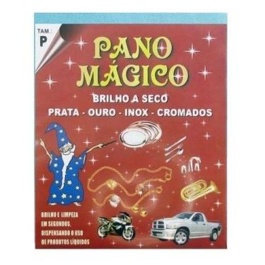 Imagem de Flanelas Mágica Limpa Lustra Jóias Pano Mágico  Flanela Mágica Limpa L