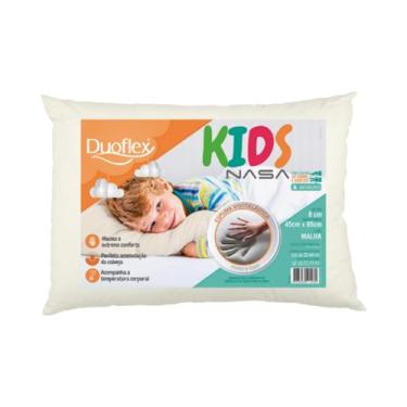 Imagem de Travesseiro Infantil Para Dormir De Lado E Costas - Duoflex
