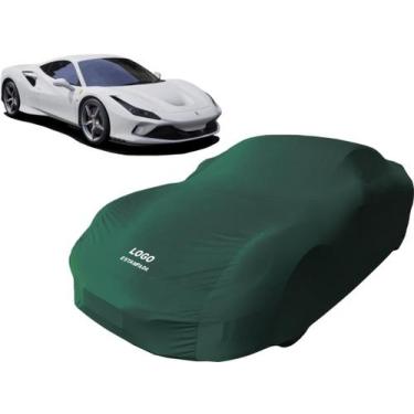 Imagem de Capa De Cobrir Carros Proteção Ferrari F8 Tributo - Mz, Verde