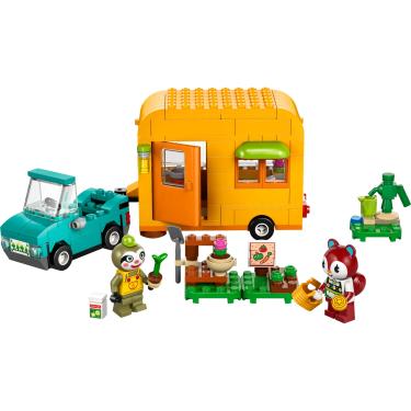 Imagem de LEGO® Animal Crossing™ - Trailer e loja de jardinagem do Leif