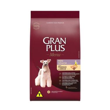 Imagem de Ração Gran Plus Cão Menu Senior Mini 3Kg - Granplus