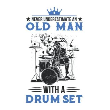 Imagem de Schlagzeuger Tagesplaner: Schlagzeug Alter Mann Drummer Schlagzeuger/Kalender 2022 / Wochenplaner Tagesplaner Planer/Planungsbuch To-Do-Liste / 6x9 Zoll / 100 ausfüllbare Seiten