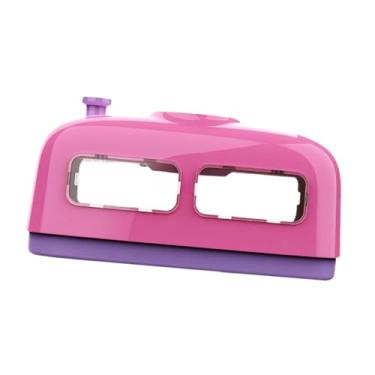 Imagem de Generic Incubadora de ovos manual, resistente, leve, 8 incubadoras, incubadora de ovos para pintinhos, galinha, pombos, ganso, Rosa