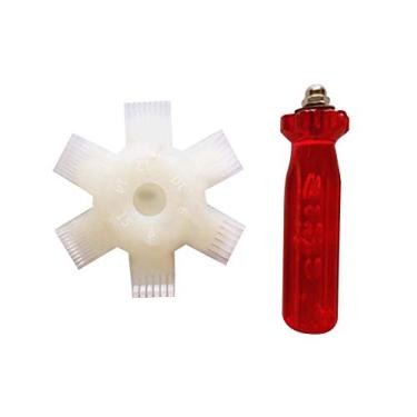 Imagem de Recuperação e Limpeza do Condensador, das Aletas do Evaporador Com Ancinho Pente Tipo Reto para Radiador do Condensador de Ar (Como mostrado)