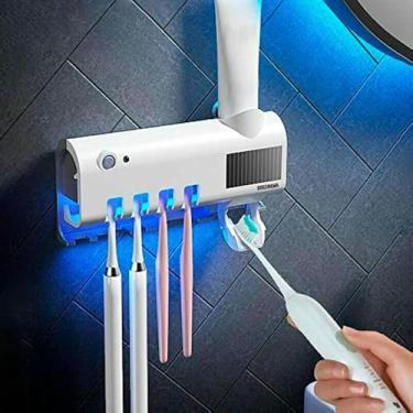 Imagem de Suporte de Escovas e Creme Design Moderno e Funcional - PRATICIDADE