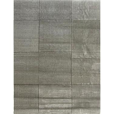 Imagem de Tapete Reflex patchwork 250x300 prata Debrum