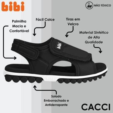 Imagem de Sandália Infantil Menino Casual Conforto Summer Roller Bibi
