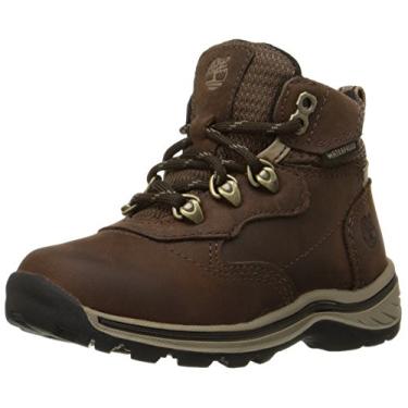 Imagem de Timberland Whiteledge WaterPROof Bota de caminhada (bebê/criança pequena), Marrom/Marrom, 21