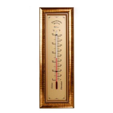 Imagem de Termômetro de Madeira de Parede Ambiente Decorativo - Estilo Alemão Cl