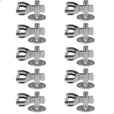 Imagem de Kit 10 unidades Segurador Batedor de Porta Forte Prendedor Fixador de 