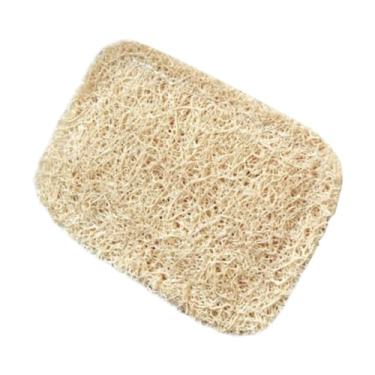 Imagem de YWJLQH Luffa Sponge Scourer, esponja de bucha natural, esponja esfoliante de bucha, lavador de legumes para lavar banho de banheira de limpeza