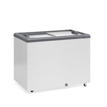 Imagem de Freezer Horizontal Ghd 300H Branco 300L 2 Tampa Vidro Sem Cesto 220V - Gelopar