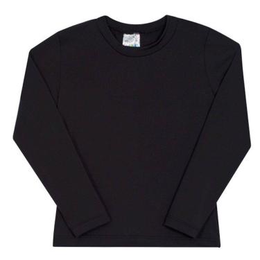 Imagem de Camisa Térmica Infantil Unissex Segunda Pele Peluciada Longa