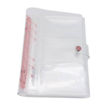 Imagem de Fichário de Fotocard, Anti -desbotamento de 120 Bolsos do Livro de Fotocard para Casa para Casa (Roxo transparente) (Rosa transparente)